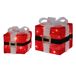 Well Home Decoración Navideña de 2 Cajas de regalo con Luces LED Well Home Decoración Navideña de 2 Cajas de regalo con Luces LED Rojo