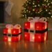 Well Home Decoración Navideña de 2 Cajas de regalo con Luces LED Well Home Decoración Navideña de 2 Cajas de regalo con Luces LED Rojo
