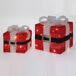 Well Home Decoración Navideña de 2 Cajas de regalo con Luces LED Well Home Decoración Navideña de 2 Cajas de regalo con Luces LED Rojo