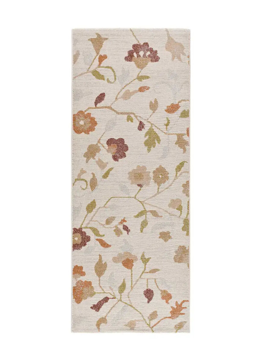 Alfombra motivos florales TAMARIS - ATTICGO 80x200