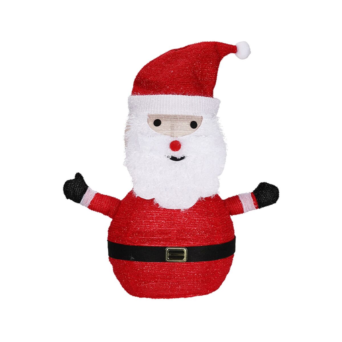 Well Home Papá Noel 3D con LEDs cálidas