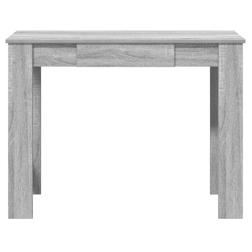 Secretária Escrivaninha de computador - 100x45x75cm derivados de madeira cor cinzento sonoma