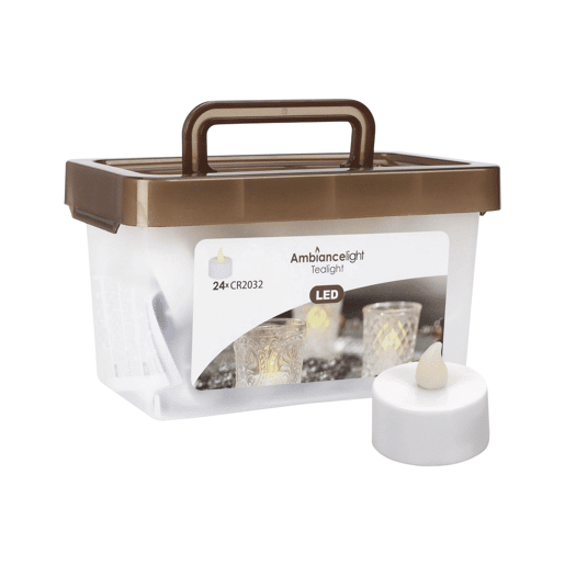 Conjunto de 24 velas LED piscantes Conjunto de 24 velas LED piscantes