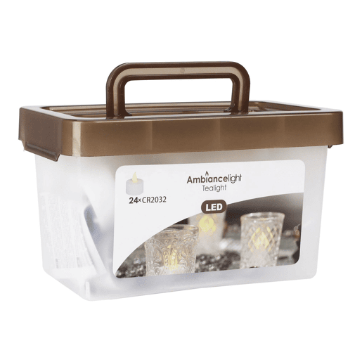 Conjunto de 24 velas LED piscantes Conjunto de 24 velas LED piscantes