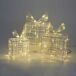 Juego de 3 Cajas de Regalo Luminosas con 90 Micro LEDs cálidas Juego de 3 Cajas de Regalo Luminosas con 90 Micro LEDs cálidas Blanco