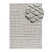 Alfombra escandinavo con relieve JUNO - ATTICGO 152x235 Alfombra escandinavo con relieve JUNO - ATTICGO 152x235 Gris Claro