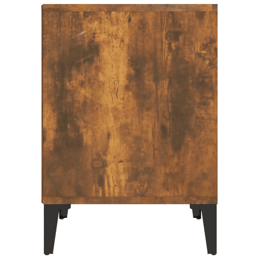 Mesa De Cabeceira - Mesinha De Cabeceira 40x35x50 cm cor carvalho fumado