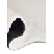 Alfombra borde ondulado liso MELLOW - ATTICGO 120x170 Alfombra borde ondulado liso MELLOW - ATTICGO 120x170 Blanco