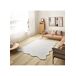 Alfombra borde ondulado liso MELLOW - ATTICGO 120x170 Alfombra borde ondulado liso MELLOW - ATTICGO 120x170 Blanco