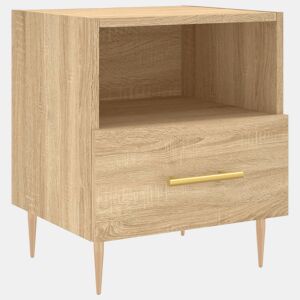 Mesa De Cabeceira - Mesinha De Cabeceira 40x35x47,5 cm derivados madeira carvalho sonoma