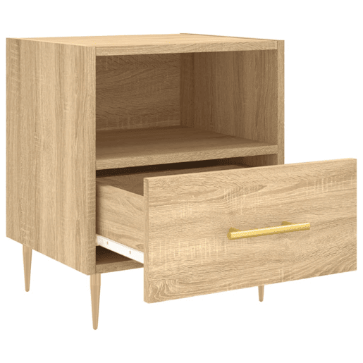 Mesa De Cabeceira - Mesinha De Cabeceira 40x35x47,5 cm derivados madeira carvalho sonoma