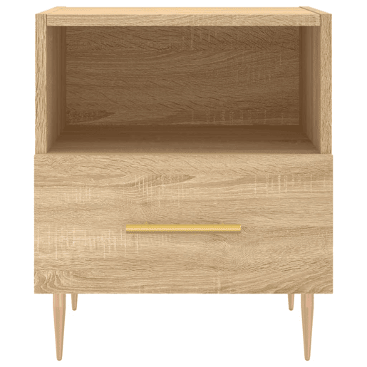 Mesa De Cabeceira - Mesinha De Cabeceira 40x35x47,5 cm derivados madeira carvalho sonoma