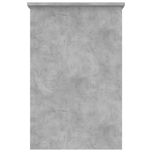 Secretária Escrivaninha de computador - 100x50x76 cm contraplacado cinzento cimento