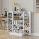 Armario Despensa Cocina MDF HOMCOM, hogar - cocina Armario Despensa Cocina MDF HOMCOM, hogar - cocina Blanco