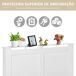 Cubierta para Radiador MDF HOMCOM, hogar - decoración Cubierta para Radiador MDF HOMCOM, hogar - decoración Blanco