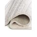Alfombra geométrico con relieve JUNO - ATTICGO 152x235 Alfombra geométrico con relieve JUNO - ATTICGO 152x235 Blanco