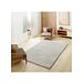 Alfombra geométrico con relieve JUNO - ATTICGO 152x235 Alfombra geométrico con relieve JUNO - ATTICGO 152x235 Blanco