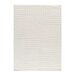 Alfombra geométrico con relieve JUNO - ATTICGO 152x235 Alfombra geométrico con relieve JUNO - ATTICGO 152x235 Blanco