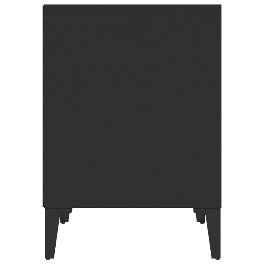 Mesa De Cabeceira - Mesinha De Cabeceira 40x35x50 cm preto