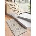 Alfombra geométrico SIROCO - ATTICGO 80x200 Alfombra geométrico SIROCO - ATTICGO 80x200 Azul