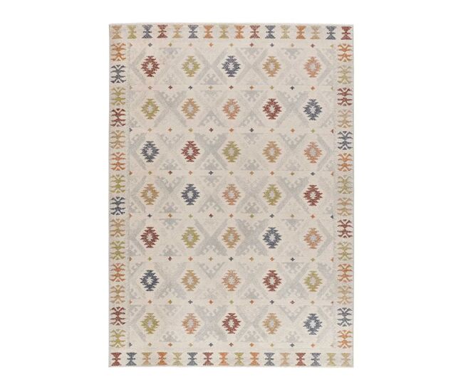 Alfombra étnico multicolor TAMARIS, 133x190 cm - ATTICGO