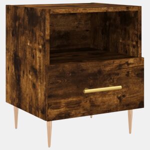 Mesa De Cabeceira - Mesinha De Cabeceira 40x35x47,5 cm derivados madeira carvalho fumado
