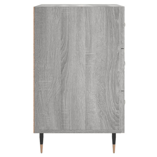 Mesa De Cabeceira - Mesinha De Cabeceira 40x40x66 cm derivados madeira cinzento sonoma