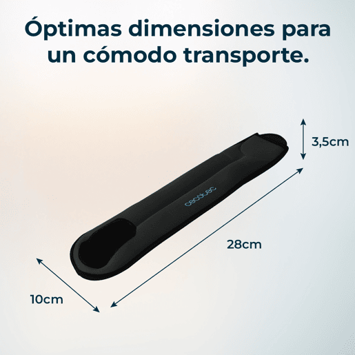 Cecotec Conjunto de 2 pesos ajustáveis com velcro para tornozelos e pulsos. Peso individual de 1 kg. Enchido de areia.