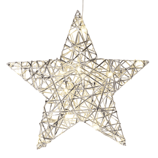 Estrela de Natal com 20 Luzes LED Quentes Estrela de Natal com 20 Luzes LED Quentes
