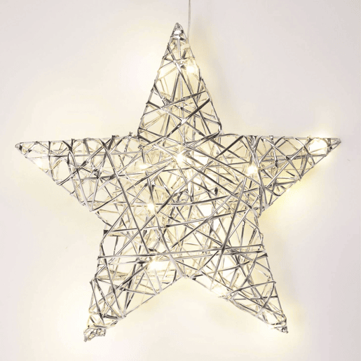 Estrela de Natal com 20 Luzes LED Quentes Estrela de Natal com 20 Luzes LED Quentes