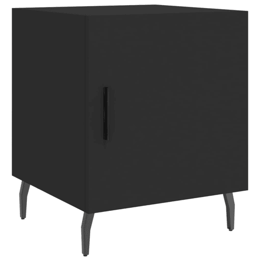 Mesa De Cabeceira - Mesinha De Cabeceira 40x40x50 cm derivados de madeira preto