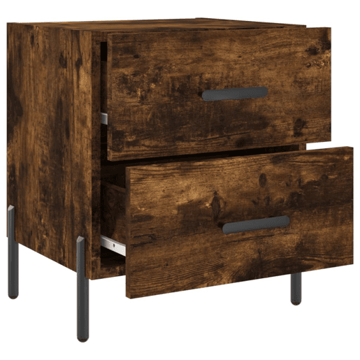 Mesa De Cabeceira - Mesinha De Cabeceira 40x35x47,5 cm derivados madeira carvalho fumado