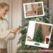 Árbol de Navidad Plástico, Acero HOMCOM, hogar - decoración Árbol de Navidad Plástico, Acero HOMCOM, hogar - decoración Verde
