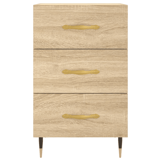 Mesa De Cabeceira - Mesinha De Cabeceira 40x40x66 cm derivados madeira carvalho sonoma
