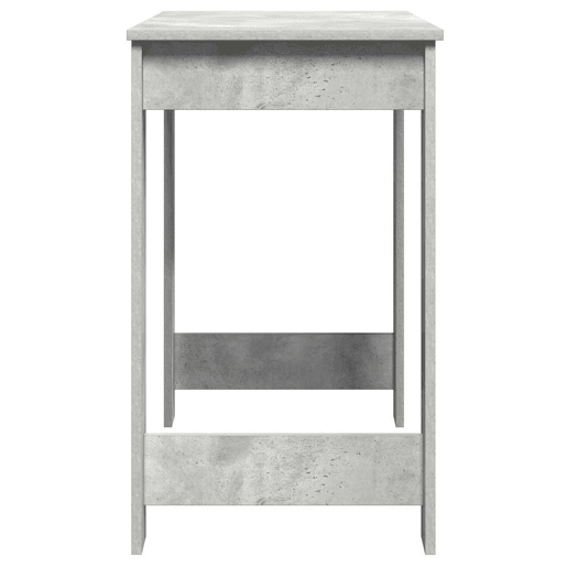 Secretária Escrivaninha de computador - 100x45x75 cm derivados de madeira cinzento cimento