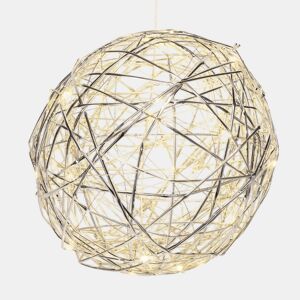 Bola de Natal luminosa Well Home com 40 luzes LED quentes