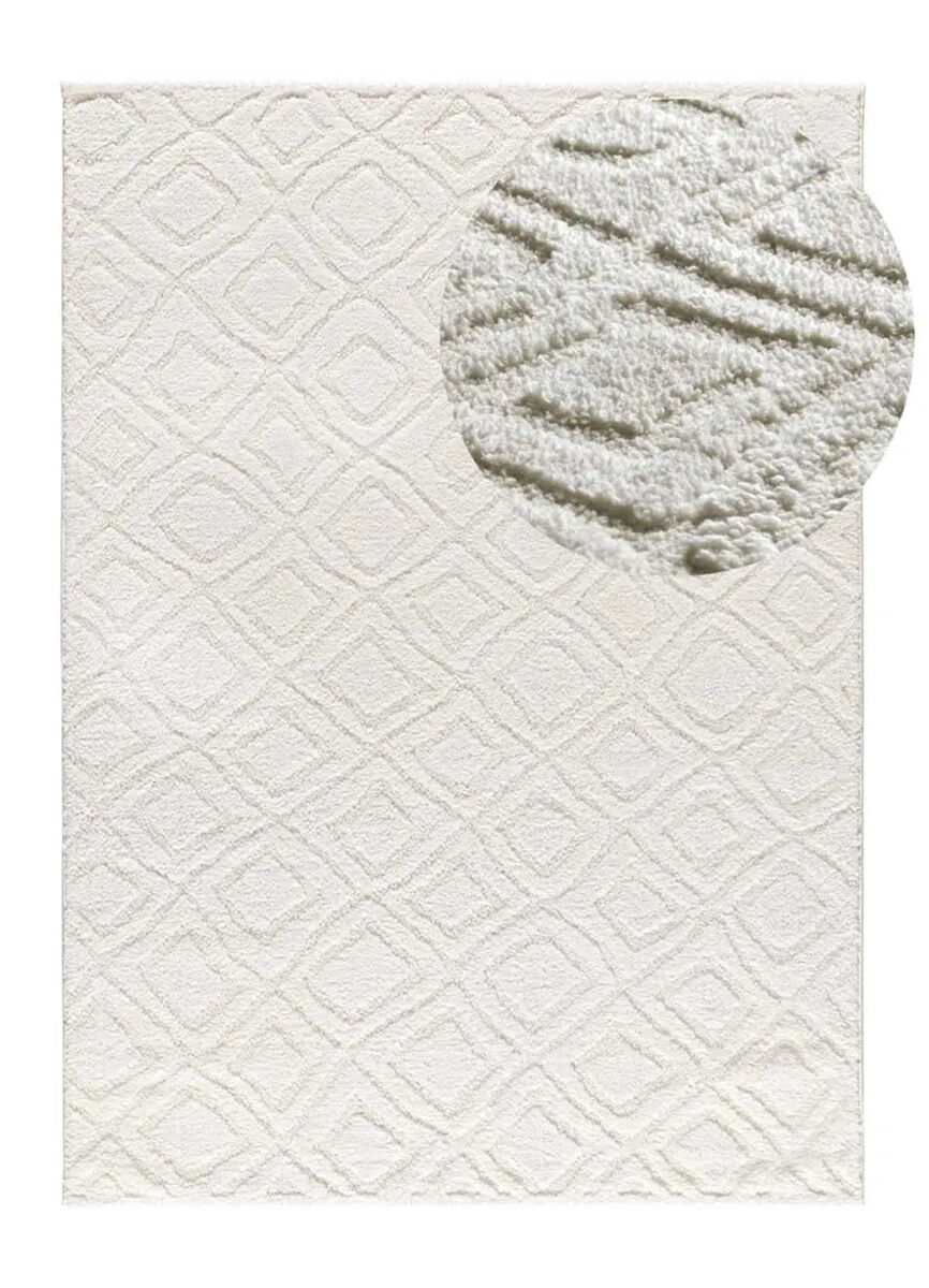 Alfombra escandinavo con relieve JUNO - ATTICGO 64x120