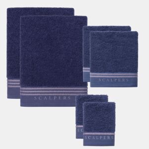 Conjunto de 6 toalhas de banho 450GSM em algodão Scalpers Home