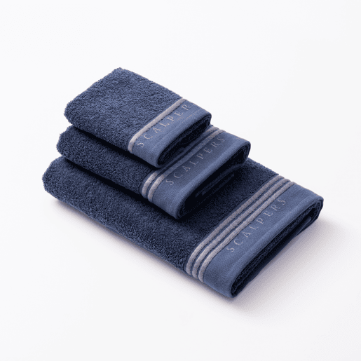 Conjunto de 6 toalhas de banho 450GSM em algodão Scalpers Home