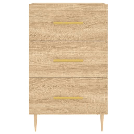 Mesa De Cabeceira - Mesinha De Cabeceira 40x40x66 cm derivados madeira carvalho sonoma