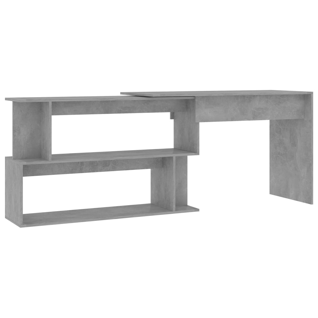 Escritorio - Mesa de Ordenador 200x50 Gris Claro