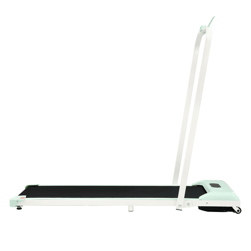 Passadeira 2 em 1 - Velocidade 1-6 kmh, LED, Bluetooth, suporte para telemóvel, dobrável - Verde