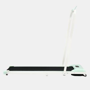 Passadeira 2 em 1 - Velocidade 1-6 kmh, LED, Bluetooth, suporte para telemóvel, dobrável - Verde