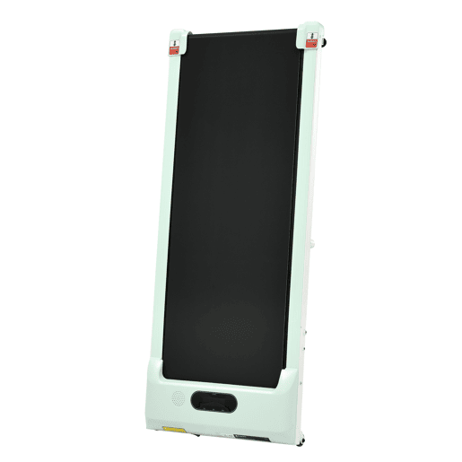 Passadeira 2 em 1 - Velocidade 1-6 kmh, LED, Bluetooth, suporte para telemóvel, dobrável - Verde