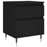 Mesa De Cabeceira - Mesinha De Cabeceira 40x35x50 cm derivados de madeira preto