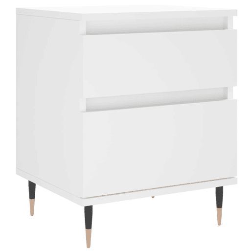 Mesa De Cabeceira - Mesinha De Cabeceira 40x35x50 cm derivados de madeira branco