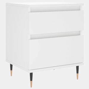 Mesa De Cabeceira - Mesinha De Cabeceira 40x35x50 cm derivados de madeira branco