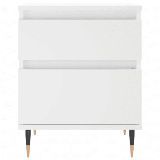 Mesa De Cabeceira - Mesinha De Cabeceira 40x35x50 cm derivados de madeira branco
