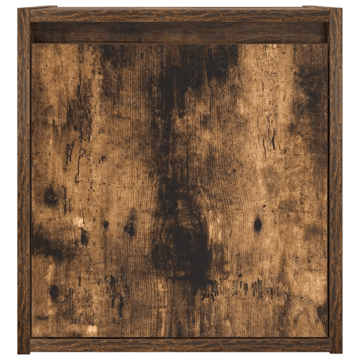 Mesa De Cabeceira De Parede Mesinha De Cabeceira - 38x34x40 cm cor carvalho fumado