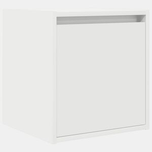 Mesa De Cabeceira De Parede Mesinha De Cabeceira - 38x34x40 cm branco